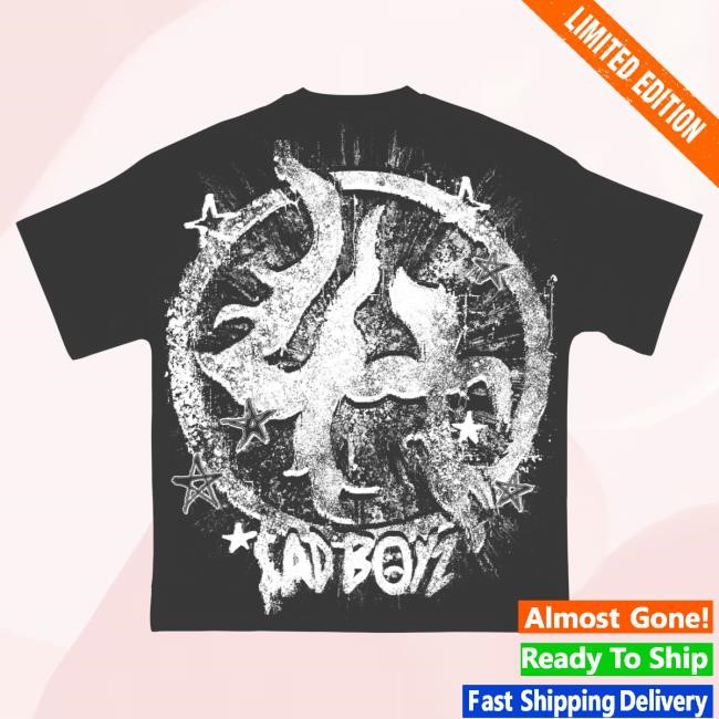 Official Sad Boyz Merch Store LHSBTEE007 - BLACK WASH T-Shirts