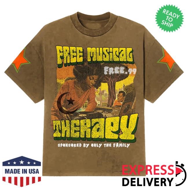Official The Voice Merch Store Lil Durk Free Musical Therapy T Shirt