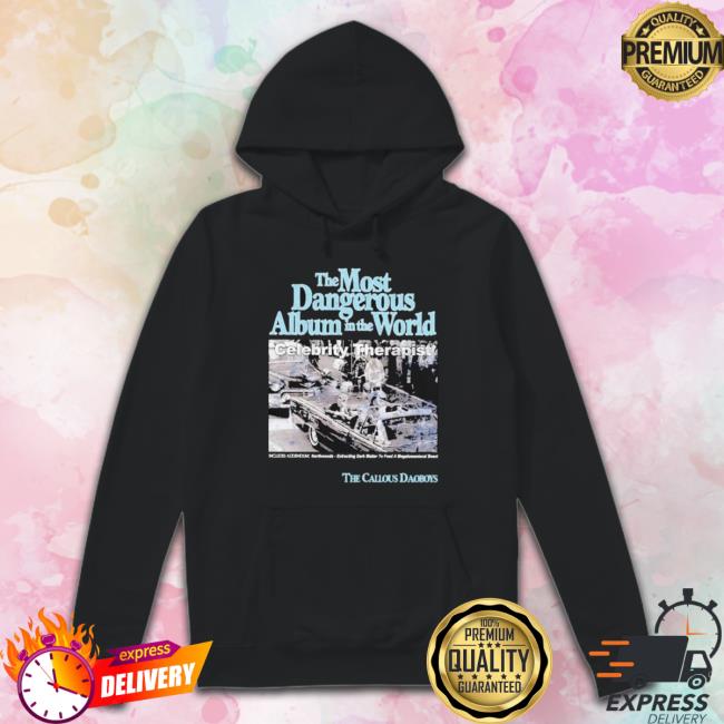 Official The Most Dangerous Album In The World Celebrity Therapist Tee