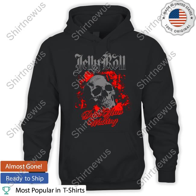 JellyRoll Limited Edition Black Floral Skull Shirts