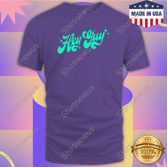 Drew Gooden Merch Hey Guy Purple Hoodie