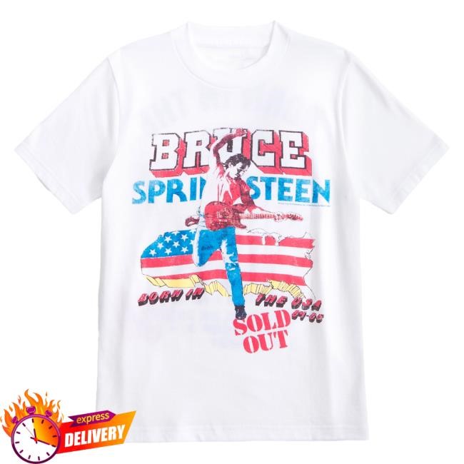 Official Abercrombie And Fitch Apparel Clothing Merch Bruce Springsteen Graphic Hot Shirt Abercrombiefitch Store Shop