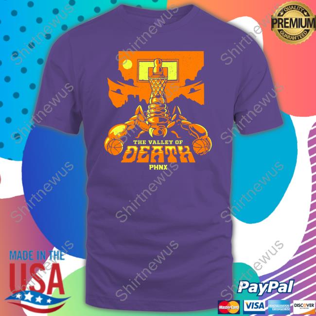 Official Phnx Locker Merch The Valley of Death Shirt