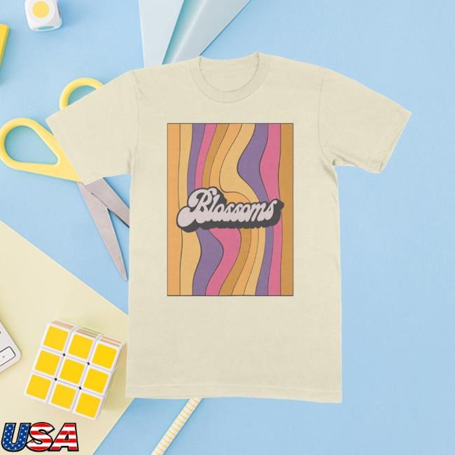 Official Blossoms Merch Store Wave Tee Blossoms Band