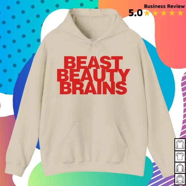 Official Ilona Maher Merch Store Shop Ilona Maher Beast Beauty Brains Iconic Crewneck Sweatshirt IlonaMaher