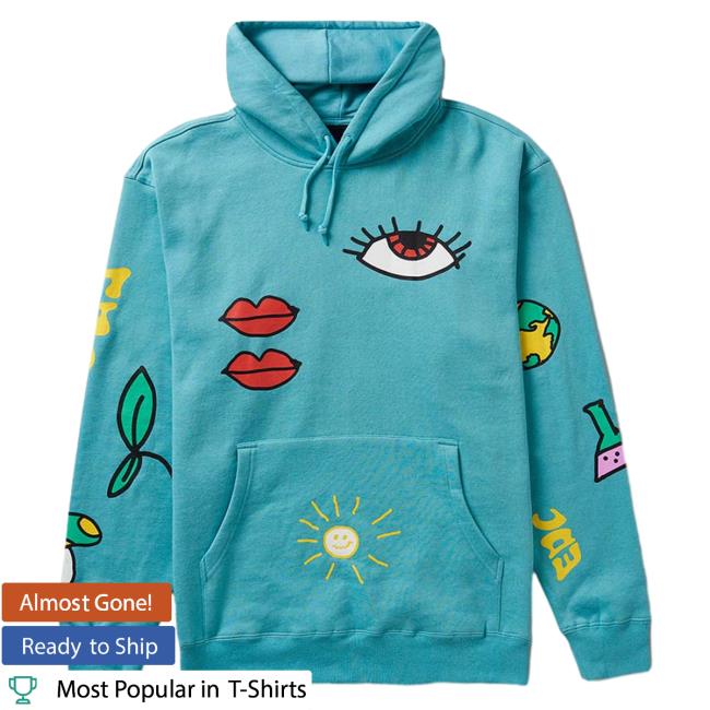 Official Insomniac Shop Merch Store InsomniacShop EDC All Are Welcome Characters Crewneck
