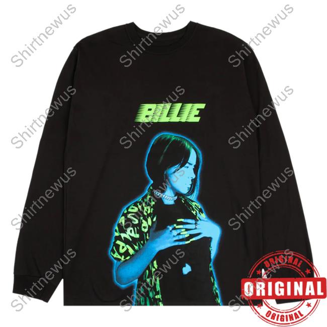 Official Billie Eilish Clothing Shop Store Neon Photo Sweater Billieeilish Merch