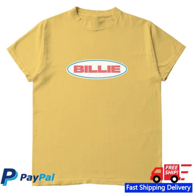 Official Billie Eilish Merch Store Billie Eilish Billie x Lost Love Yellow Logo Tee