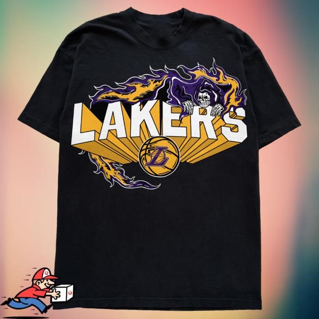 Lakers Reaper Hot Shirt | Warren Lotas Official NBA