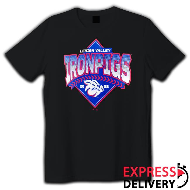 Lehigh Valley IronPigs logo Tee