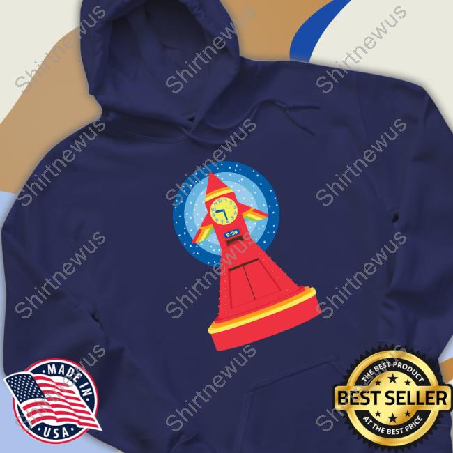Rocket Clock Adult Long Sleeve