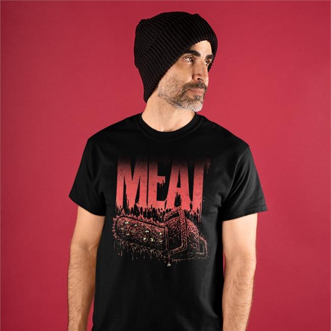 Meat Canyon Store Chainsaw Meat Sweatshirt Bow Seh Mah
