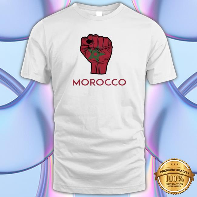 Official Support Football Morocco World Cup 2022 Tee Shirt