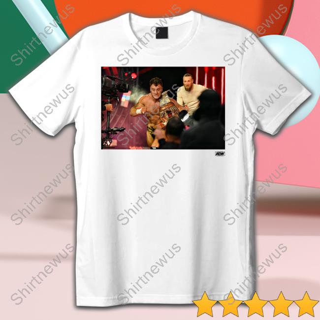 Aew All Elite Wrestling MJF Vs Bryan Danielson Running Scared Tee