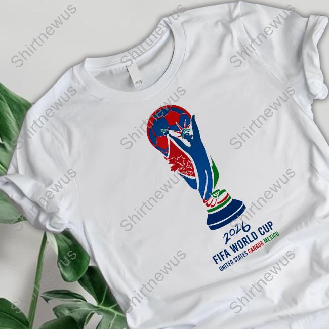 Official 2026 Fifa World Cup United States Canada Mexico Tee Shirt