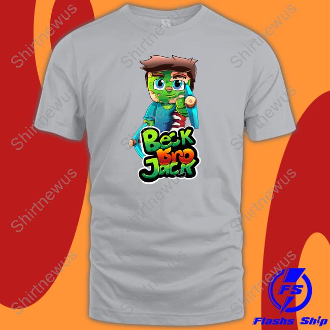 Beckbrojack Merch Beckbrojack Gray Tee