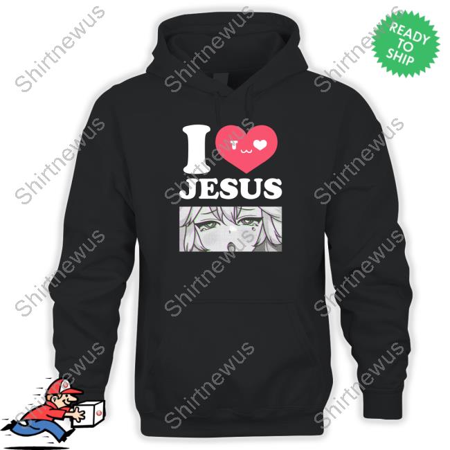 Vshojo Merch I Love Jesus Long Sleeve T Shirt