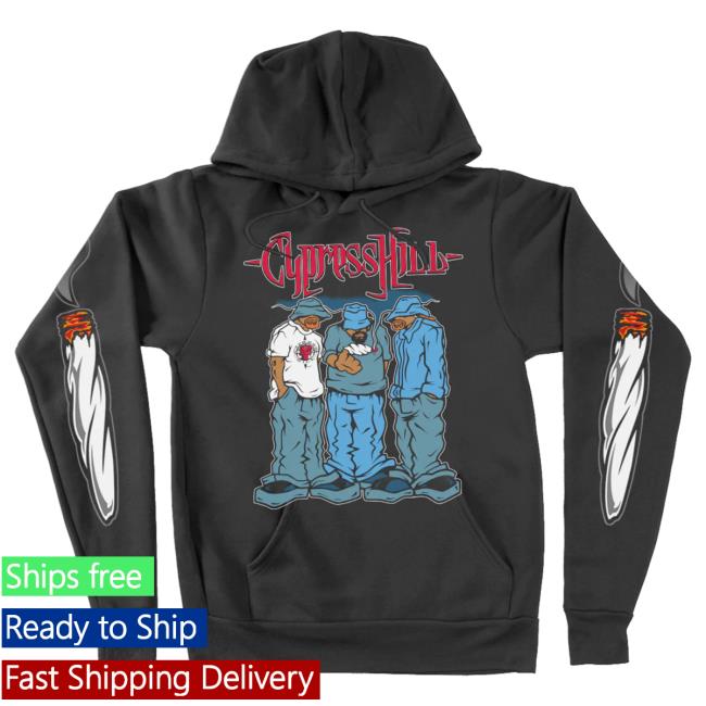 Official Cypress Hill Merch Cypress Hill Blunted Crew neck Sweatshirt CypressHill