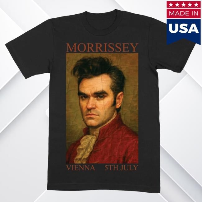 Official Morrissey Store Vienna 2025 Event Top Shirt Black