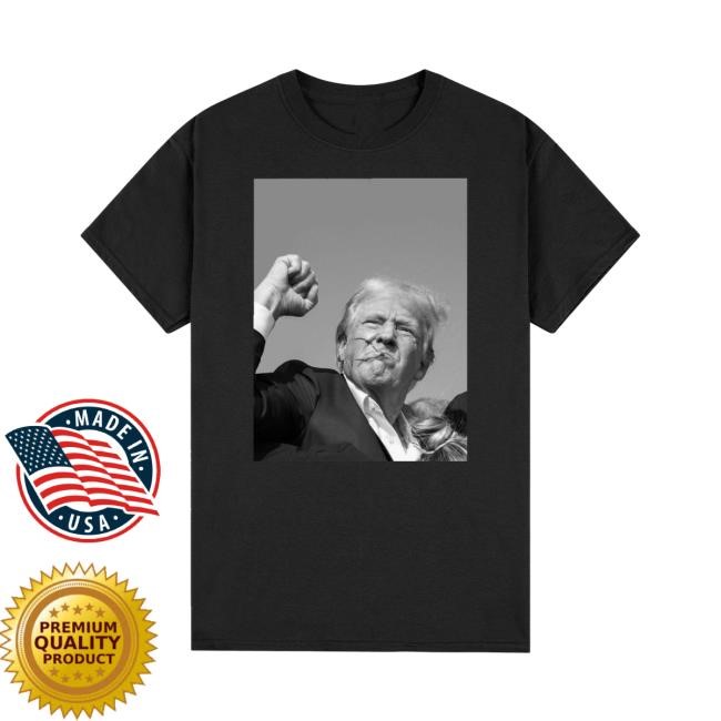 Trump Shoot You Come At The King You Best Not Miss Short Sleeve TShirt | Vote Donald Trump | USA Flag | Best Not Miss | Make America Great Again | Trump 2024