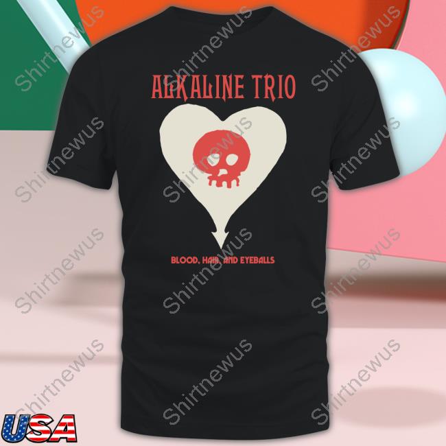 Blood Hair And Eyeballs Tee Shirt