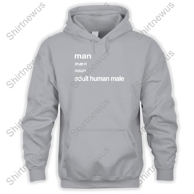 Man Maen Noun Adult Human Male Long Sleeve Tee Robinsons Bar