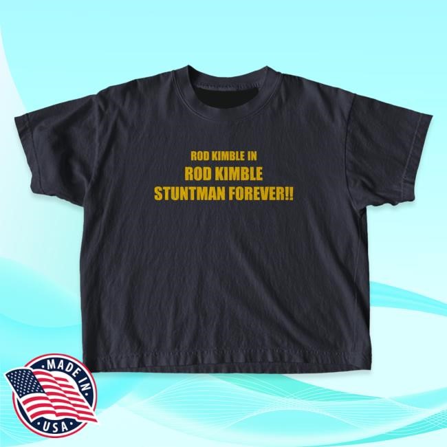 Official Super Yaki Stuntman Forever - Wide T Shirt SuperYaki