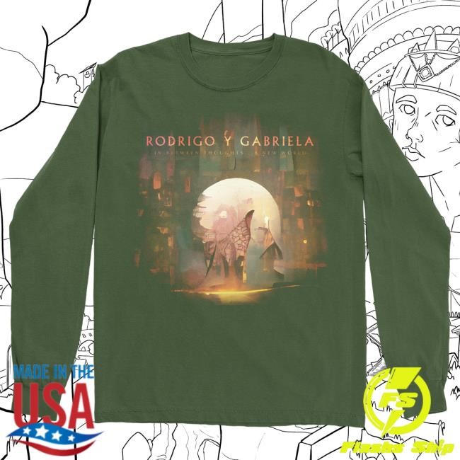 Official Rodrigo Y Gabriela Merch Rodgab Album Cover Long Sleeve T Shirt