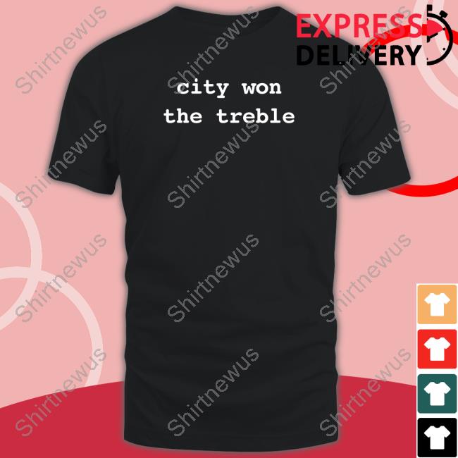 Steven Mcinerney City Won The Treble Tee
