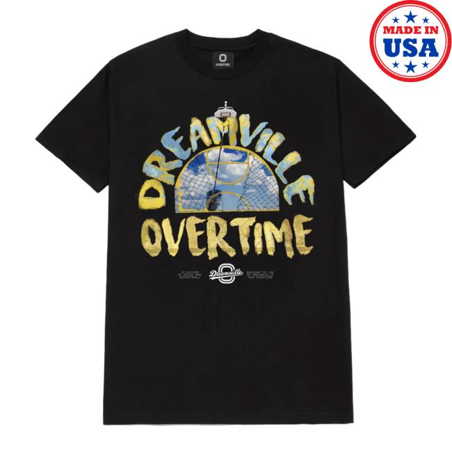 Official Dreamville X Overtime Culture T Shirt