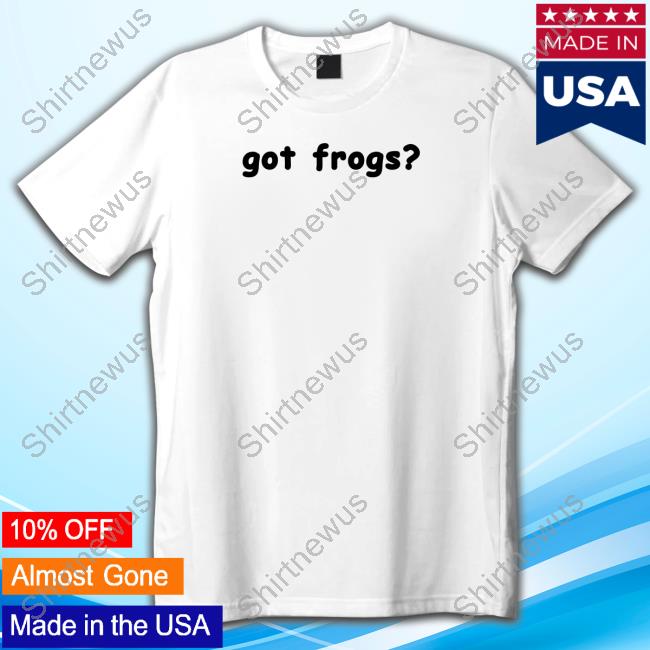 Official Jacob Marko New Fren Got Frogs T Shirt