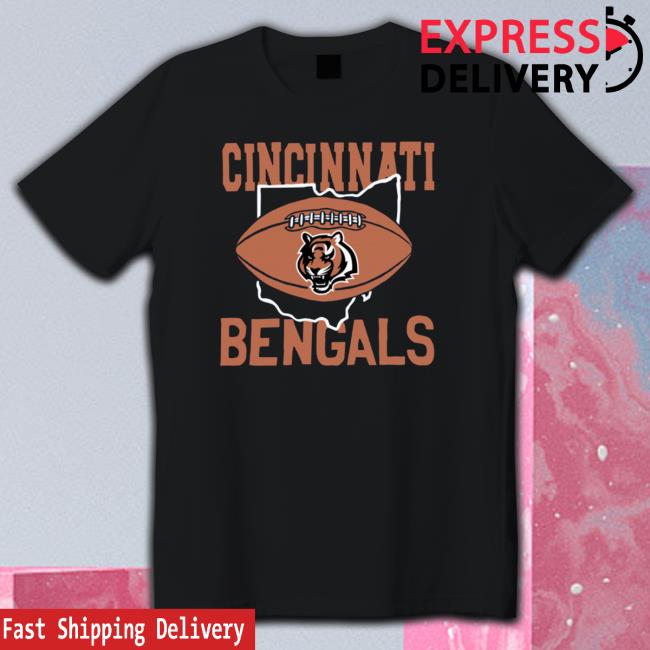 Cincinnati Ohio Bengals Logo Homage Shirts
