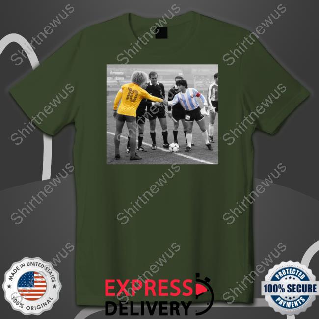 Carlos Valderrama & Diego Maradona Shirt White