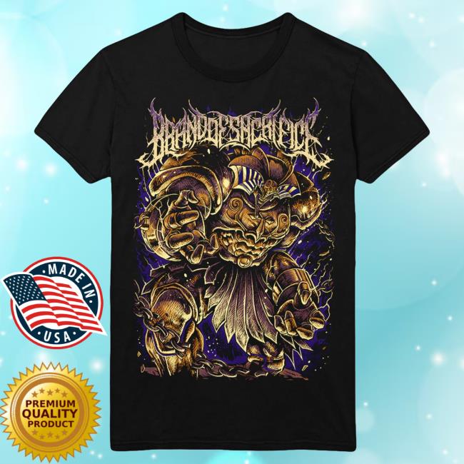 Official Brand Of Sacrifice Merch Exodia Black Shirt