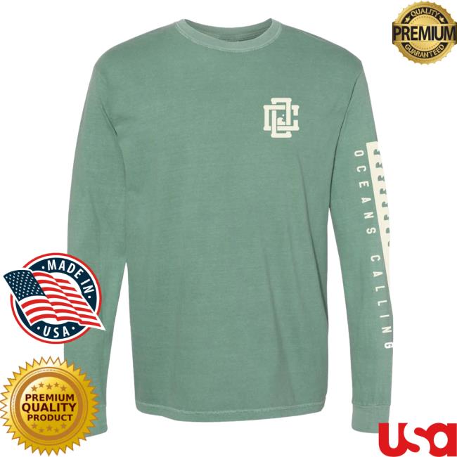 Official Oceans Calling Festival Merch Store Shop OC Logo Pull Over Hoodie Oceanscalling
