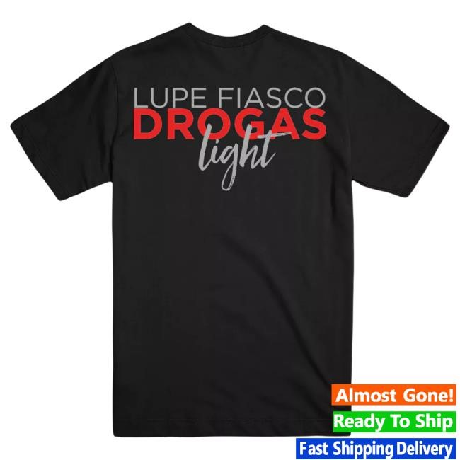 Official Merch Bar Lupe Fiasco Drogas Light Album T Shirt MerchBar