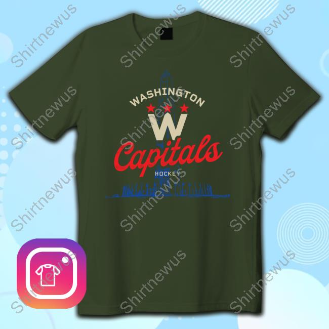 Official Washington Capitals Hockey T-Shirt