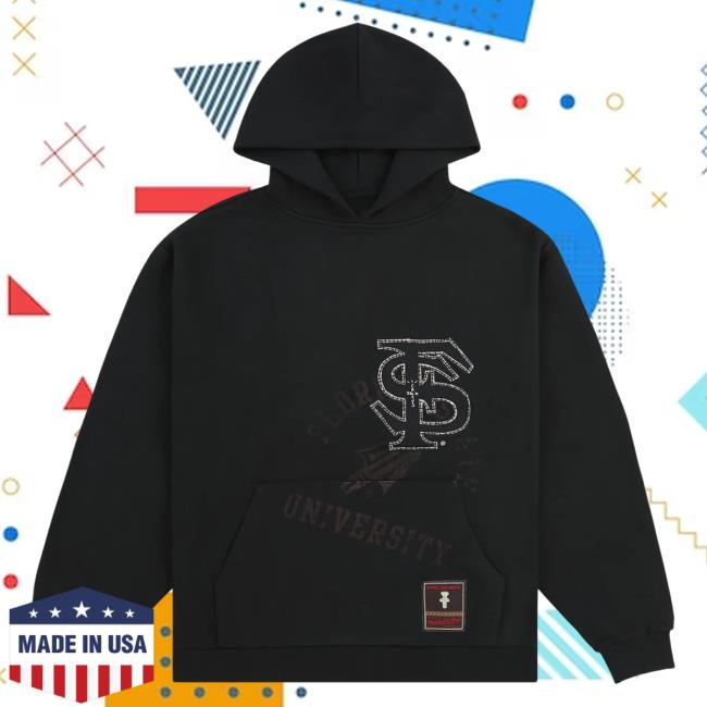 Official Travis Scott Utopia Merch Store CJ X M&N X FLORIDA STATE UNIVERSITY Sweater Travis Scott Apparel Clothing TravisScott