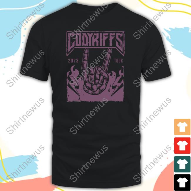 Official Codyriffs Shop Cr 2023 Tour Shirt