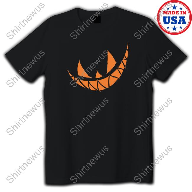 Madkat Store Spooky Long Sleeve T Shirt Orange