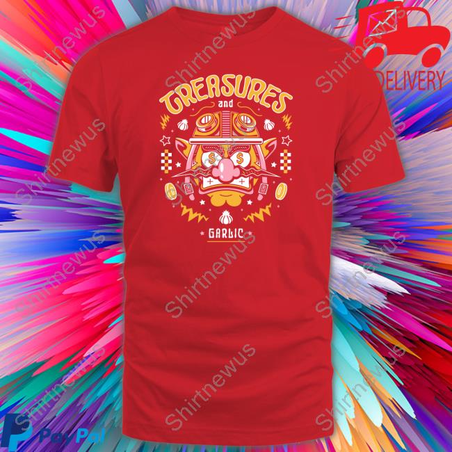 Official The Yetee Shop Abad Treasures And Garlic T-Shirt By Ruben Bernabe Abad Wario64