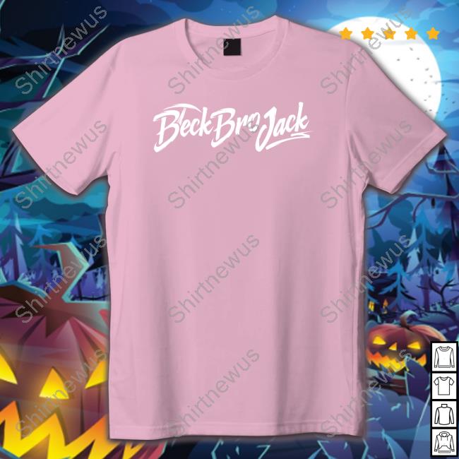 Beckbrojack Merch Beckbrojack Logo Black T Shirts