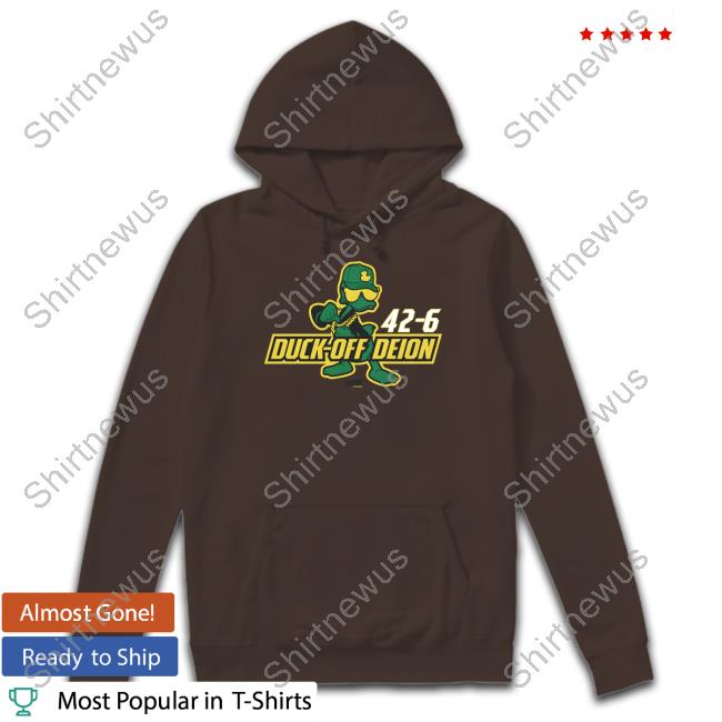 Smackapparel Merch Duck-Off Deion 42-6 Tee Shirt