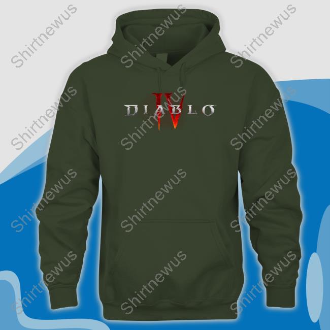 Hell On The Horizon Diablo IV Logo Crewneck Sweatshirt