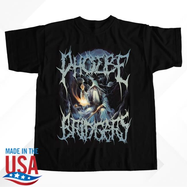 Official Phoebe Bridgers Merch Store Wizard Popover Shirt Black PhoebeBridgers Apparel Clothing Shop
