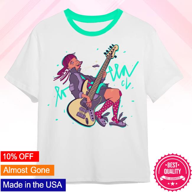 Inicio Lollapalooza Chile Guitar Girl Tee