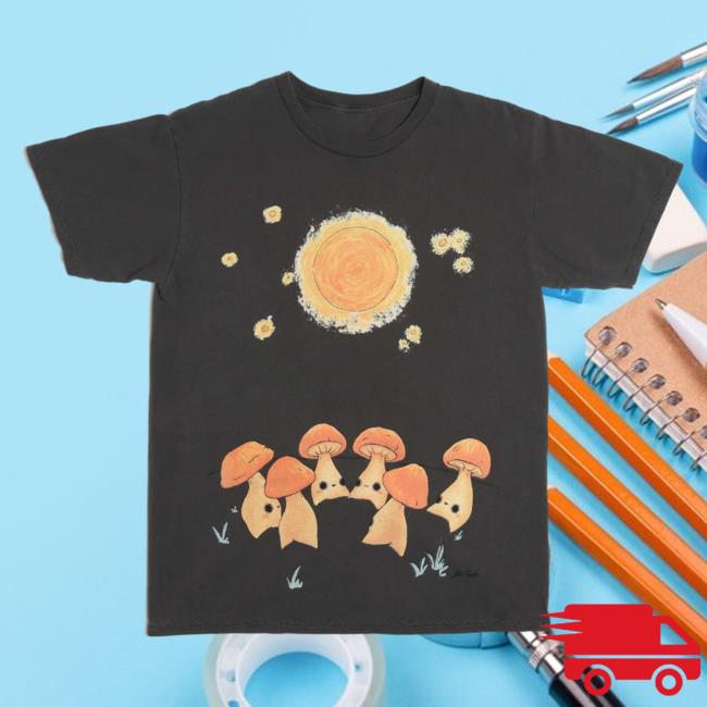 Official Altru Apparel Clothing Abi Toads Mushlings Mushroom Dance Tee Shirt