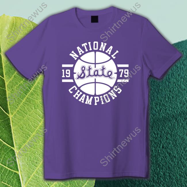State Basketball 1979 National Champions T-Shirt Offical