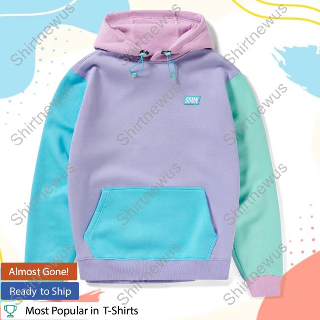 Official Sidemen Clothing Sdmn Colour Block Sweatshirt Indigo Sidemenclothing