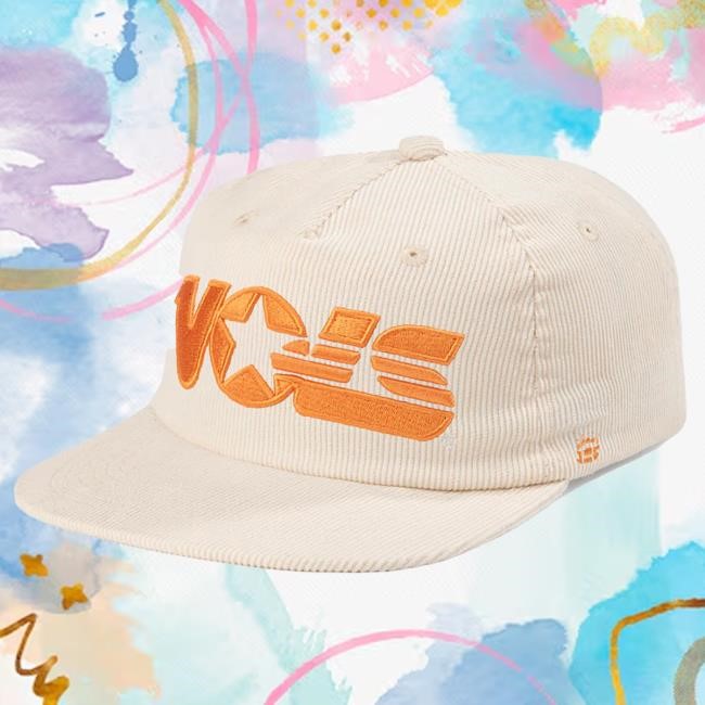 Street Tennessee Vols Throwback Wordmark Corduroy Hat Homefield
